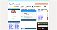 Desktop Screenshot of chatamistad.com