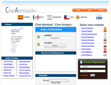 Tablet Screenshot of chatamistad.com